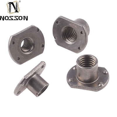 JIS Standard Ferrous Metal Square Spot Machine Din 928 Stainless Steel Npt Weld Nutsm6 m8 m10 with Black Oxide Finish