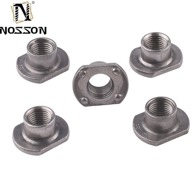 JIS Standard Ferrous Metal Square Spot Machine Din 928 Stainless Steel Npt Weld Nutsm6 m8 m10 with Black Oxide Finish