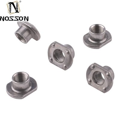 JIS Standard Ferrous Metal Square Spot Machine Din 928 Stainless Steel Npt Weld Nutsm6 m8 m10 with Black Oxide Finish