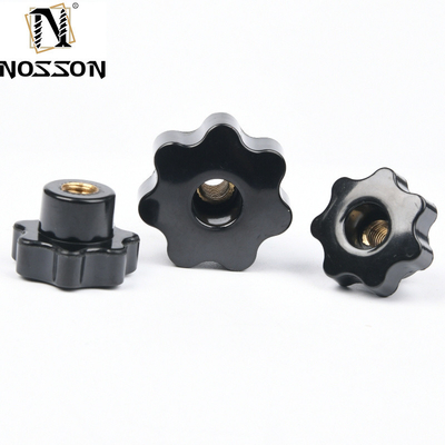 Highly Durable DIN Standard Slotted Rubber Head Nut M3 M4 M5 M6 M7 M8 M9 M10 M16 with Plastic Adjustable Hand Screw Nut