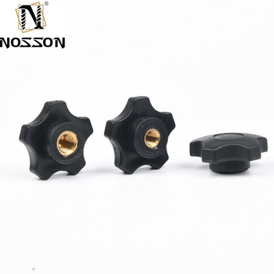 Highly Durable DIN Standard Slotted Rubber Head Nut M3 M4 M5 M6 M7 M8 M9 M10 M16 with Plastic Adjustable Hand Screw Nut