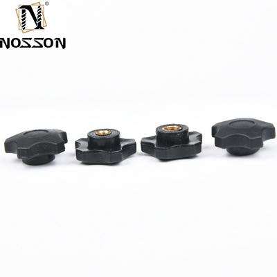 Direct Supply 32 Diamond Through Hole Glue Head Nuts Hand Screw Adjustment Knob Nut Copper Core M4m5m6m8 Stainless Steel