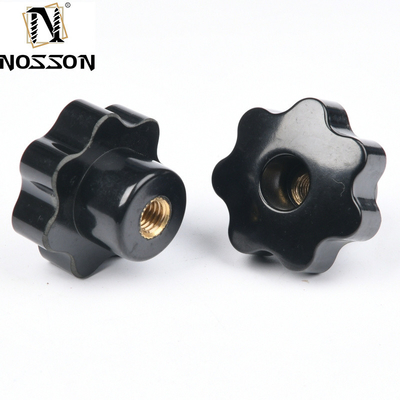 Black Oxide Finish Healthcare T-Head Plastic Knob for Easy Clamping and Tightening in Automotive Industry