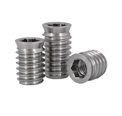 Hexagon Socket Wood Insert Nut Made Of Stainless Steel 201/304/316 For Durable