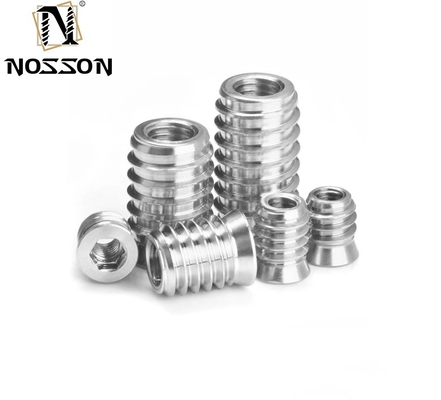 Hexagon Socket Wood Insert Nut Made Of Stainless Steel 201/304/316 For Durable