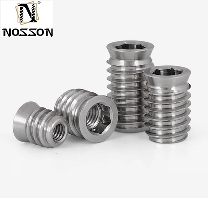 Hexagon Socket Wood Insert Nut Made Of Stainless Steel 201/304/316 For Durable