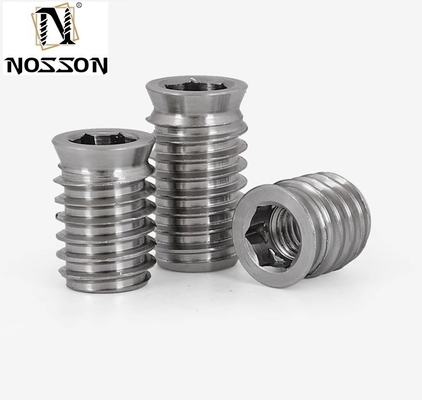 Hexagon Socket Wood Insert Nut Made Of Stainless Steel 201/304/316 For Durable