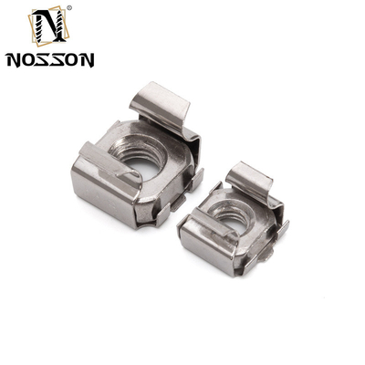 JIS Standard Metric Cage Nut M4 M5 M6 M8 Stainless Steel Carbon Steel With Zinc Plated for Plain Finish and Metric Measurement System