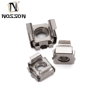 JIS Standard Metric Cage Nut M4 M5 M6 M8 Stainless Steel Carbon Steel With Zinc Plated for Plain Finish and Metric Measurement System