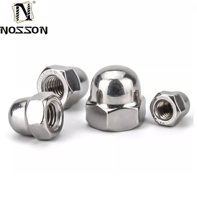 Metric Measurement System 304 316 Stainless Steel Hexagon Cap Nut M3 m4 m5 m8 DIN1587 Hex Dome Acorn Nut for Durable Mining