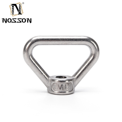 ASME Standard Coarse Thread M6 M20 DIN 582 Stainless Steel 304 Lifting Eye Nuts for Mining Equipment and Applications