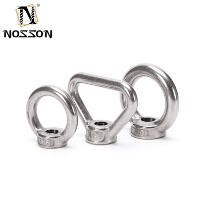 DIN Standard Passivation Stainless Steel SS316L ST 321 A2-80 Triangle Ring Shaped Lifting Eye Nut with Polish and Polish