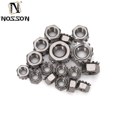 4-40 6-32 8-32 10-24 UNC ISO JIS Standard 18-8 Stainless Steel Kep Nut External Tooth Lock Nut Imperial Inch for Your Requirements