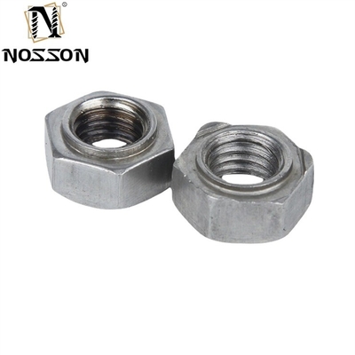 Nickel Plated Finish DIN929 Hex Weld Nuts M3-M16 for Heavy Industry Stainless Steel 304/316 GB Standard Alloy Steel