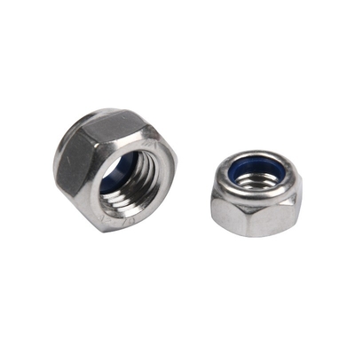 Chrome Plated Metric SS 316 Nyloc Nut M4 M5 M6 M8 for Industrial and Commercial Applications in Metric Measurement System