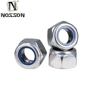 UNC Hex Nylon Insert Lock Nuts ASME B18.16.6 DIN Standard for Automotive Industry Production and Manufacturing at Affordable