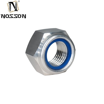 UNC Hex Nylon Insert Lock Nuts ASME B18.16.6 DIN Standard for Automotive Industry Production and Manufacturing at Affordable
