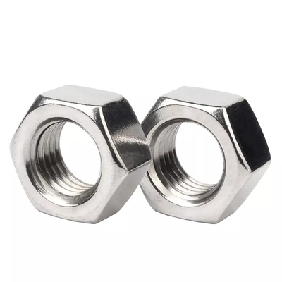 ANSI Standard ZINC PLATED Finish All Sizes m1.6 m2 m2.5 m3 m4 m5 m6 m8 m10 m12 m14 m16 m20 DIN 934 DIN 439 Stainless Steel Hex Thin Nut