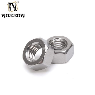 Direct Supply of Chrome Plated Finish DIN Standard 304 Stainless Steel Hex Nut for Automotive Industry