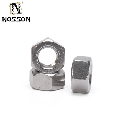 Direct Supply of Chrome Plated Finish DIN Standard 304 Stainless Steel Hex Nut for Automotive Industry