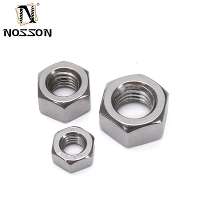 DIN934 Hex Nut made of Stainless Steel A2 A4 SS304 SS316 for Retail Industry m1.6 m2 m2.5 m3 m4 m5 m6 m8 m10 m12 m14 m16 m20