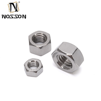 DIN934 Hex Nut made of Stainless Steel A2 A4 SS304 SS316 for Retail Industry m1.6 m2 m2.5 m3 m4 m5 m6 m8 m10 m12 m14 m16 m20