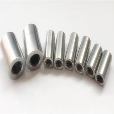 Water Treatment 304 Stainless Steel Nuts Round Coupling Connector Nut for Metric Measurement System and DIN Standard Threaded Coupling