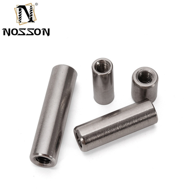 M3 M4 M5 M6 M8 M10 Black Oxide Finish Female Thread Straight Fitting Long Hex Sleeve Coupling Nut in 304 Stainless Steel