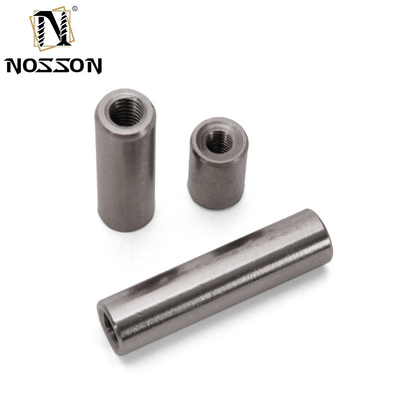 M3 M4 M5 M6 M8 M10 Black Oxide Finish Female Thread Straight Fitting Long Hex Sleeve Coupling Nut in 304 Stainless Steel