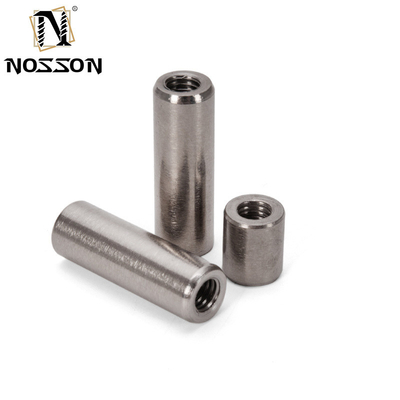 ANSI Standard Galvanized 304 Stainless Steel Threaded Rod Round Coupling Nut for Bar Stud Measurement System Imperial Inch