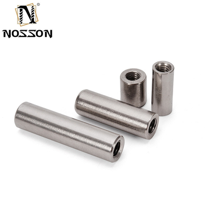 ANSI Standard Galvanized 304 Stainless Steel Threaded Rod Round Coupling Nut for Bar Stud Measurement System Imperial Inch