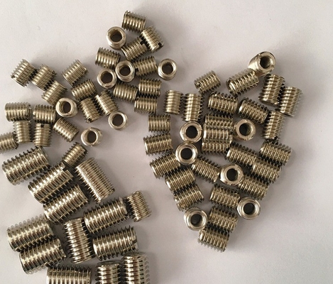 Metric Slotted Nut for Internal and External Tooth Thread Connection Transformation DIN Standard Black Oxide Finish