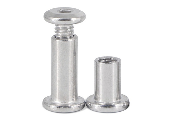 Galvanized Metric Stainless Steel Barrel Nut Binding Post Sleeve Hex Nut for Furniture Connector GB Standard Metric Measurement System