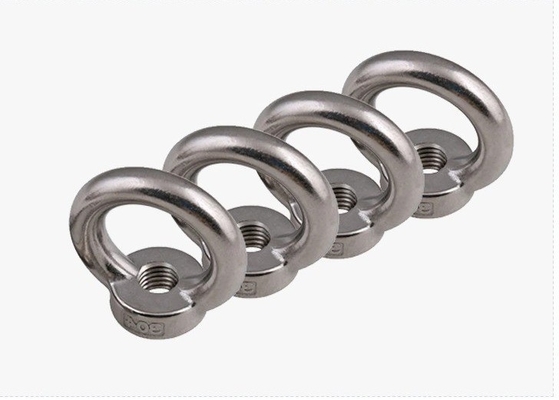 Passivation DIN Standard Stainless Steel Lifting Eye Bolts Eye Nut for Heavy Industry and Industrial Polish Applications