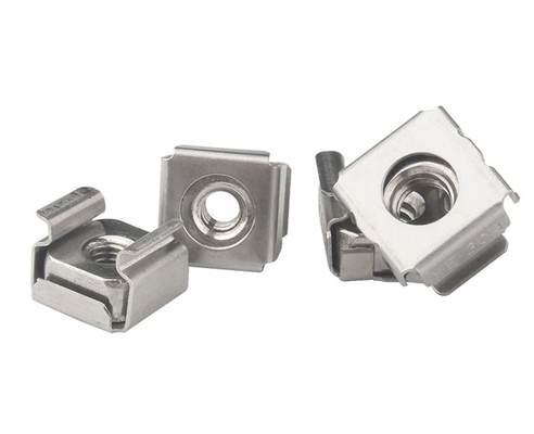 Metric Measurement System Customization 304 Stainless Steel M4 M6 M8 Cage Nuts for Square Nut and U Clip Nut Chrome Plated