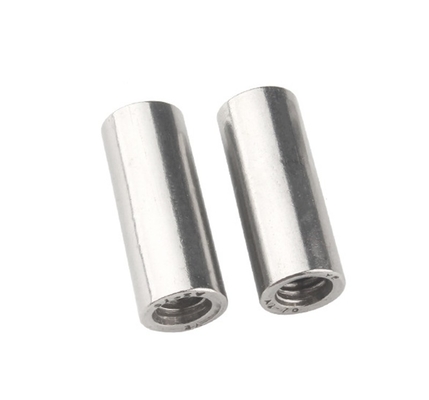 Black Oxide Finish Round Long Coupling Nut M2 M3 M4 M5 M6 M7 M8 M10 JIS Standard Extra Long Stainless Steel Coupling Nut