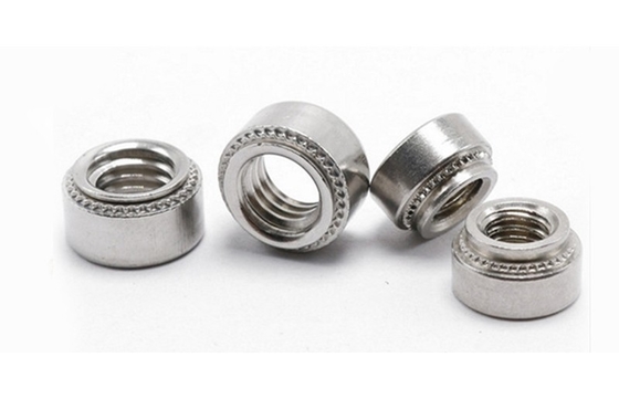 SS304 Blind Flash Floating Round Broaching Self Clinching Nuts JIS Standard Zinc Plated Finish for Metric Fastener Needs