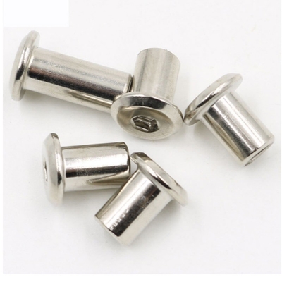ANSI/ASME Standard M3 M4 M5 M6 M8 M10 M12 1/4 3/8 5/16 Carbon Steel Flat Round Head Hex Nut for Furniture Barrel Nut