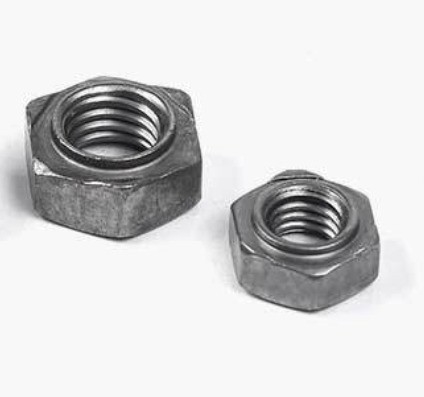 Imperial Measurement System M6 M8 M10 Bolts Length Hex Weld Nuts with Chrome Plated Finish Stainless Steel