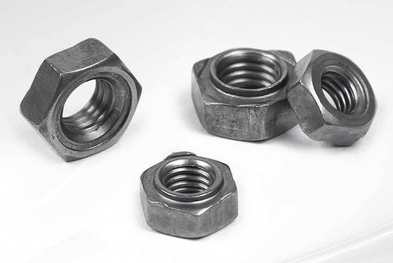 Imperial Measurement System M6 M8 M10 Bolts Length Hex Weld Nuts with Chrome Plated Finish Stainless Steel