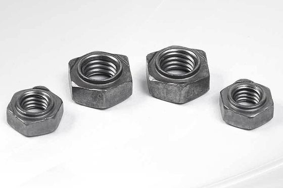 Imperial Measurement System M6 M8 M10 Bolts Length Hex Weld Nuts with Chrome Plated Finish Stainless Steel