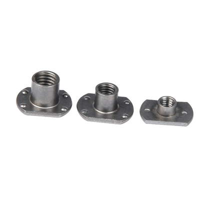 High Strength Carbon Steel T Weld Nut for M3 M4 M5 M6 M8 M10 M12 1/4 3/8 5/16 Connection in Imperial Measurement System
