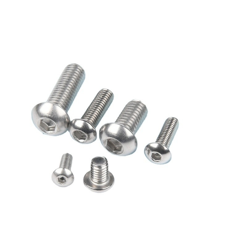 DIN Standard M2 M2.5 M3 M4 M5 M6M8 M10 M12 M14 M16 M18 M20 M24 M27 M30 Custom 304 Stainless Steel Socket Screws and Bolts
