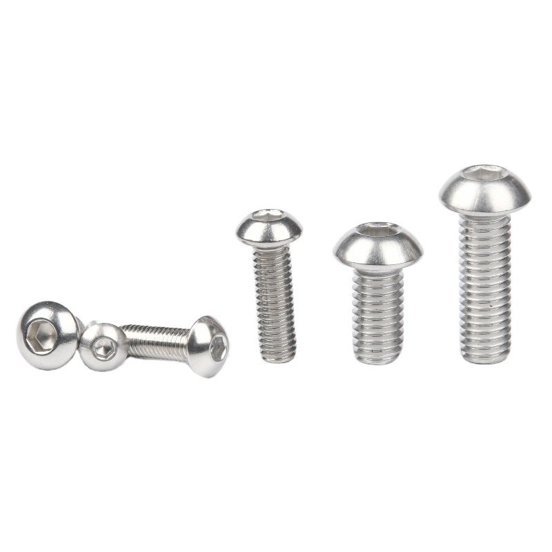 M2 M2.5 M3 M4 M5 M6M8 M10 M12 M14 M16 M18 M20 M24 M27 M30 Plain Finish Flat Head Hexagonal Furniture Socket Screws And Bolts