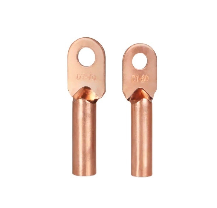 Coated Tin ISO9001 Certified Brass Copper Battery Cable Lug Crimp Terminal for Industrial Applications