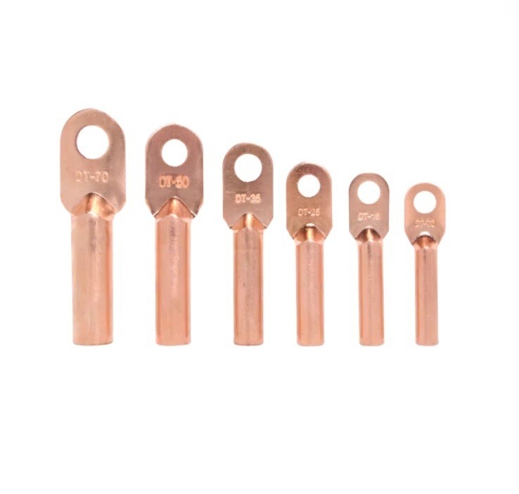 High Temperature Ring Terminal DL-95 for Automotive Brass Two Hole Type Copper Terminal Cable Lug Sale Coated Tin