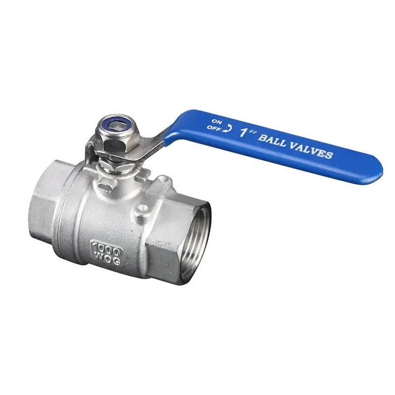 Stainless Steel 2pc Ball Valve 3 inch 6 inch DN50 PN40 32mm 400 wog for Hydraulic DIN API 6d and Heavy-Duty Applications