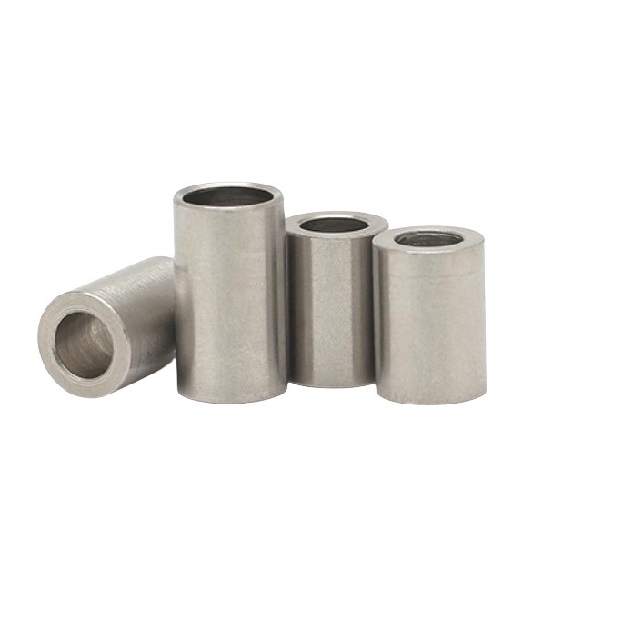 Aluminum Round Threaded Tube Bushings Spacers Sleeve Metal Stainless Steel Bushing for M5 M6 M8 M10 Custom Size 6mm 8mm 10mm