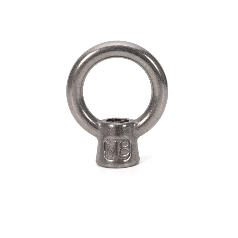 DIN Standard Healthcare Stainless Steel Marine Cable Rope Ring with M10 Lifting Eye Nut Screw Bolt