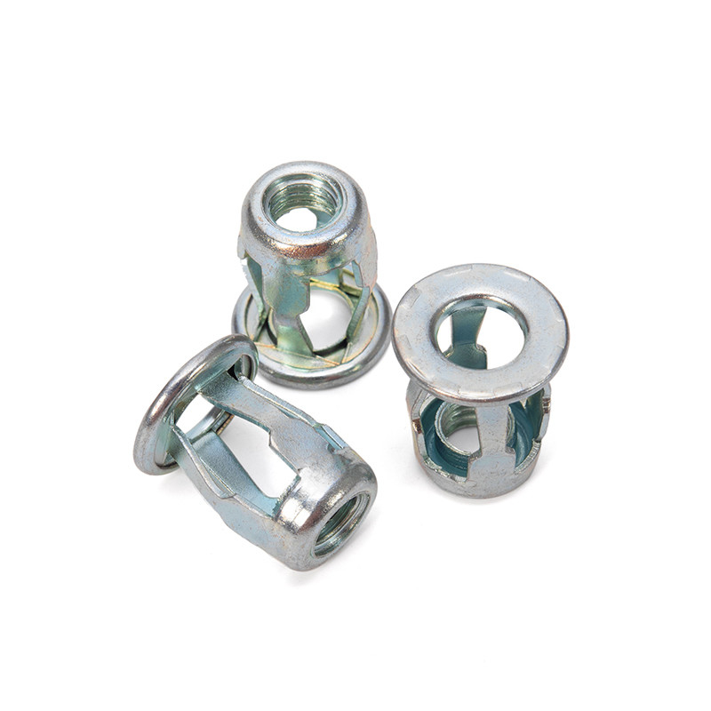 Galvanized Metric Measurement System Steel Flange Head Nut Blind Threaded Inserts Nutserts Molly Jack Rivet Nut for Hollow Wall Sleeve